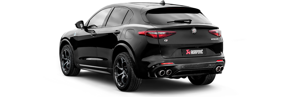 Выхлопные системы Akrapovic Alfa Romeo Stelvio Quadrifoglio 949