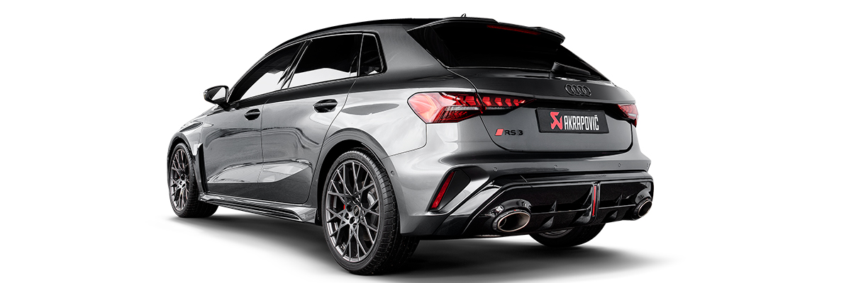 Выхлопные системы Akrapovic Audi RS3 Sportback 8Y 2026 2025 2024