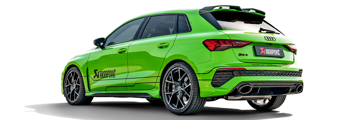 Выхлопные системы Akrapovic Audi RS3 Sportback 8Y 2023 2022 2021