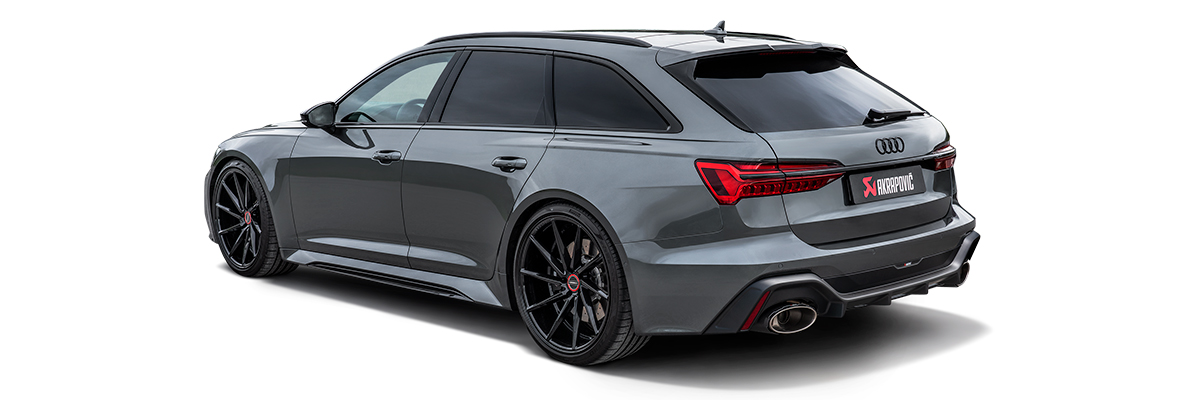 Выхлопные системы Akrapovic Audi RS6 C8 4K 2025 2024 2023 2022 2021 2020