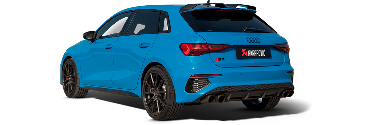 Выхлопные системы Akrapovic Audi S3 Sportback 8Y 2024 2023 2022 2021