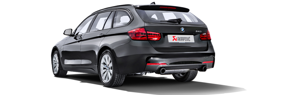 Выхлопные системы Akrapovic BMW 340i F30 F31 LCI