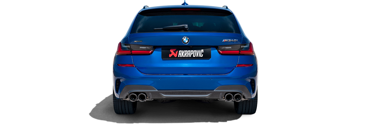Выхлопные системы Akrapovic BMW M340i G20 / G21