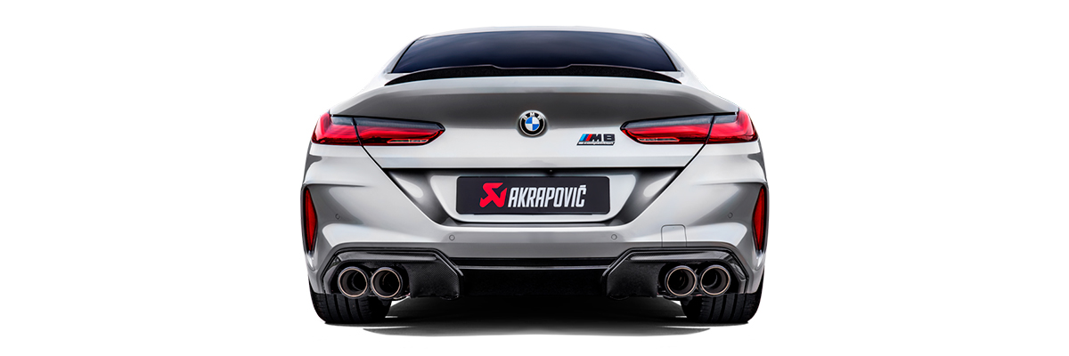 Выхлопные системы Akrapovic BMW M8 GranCoupe F93