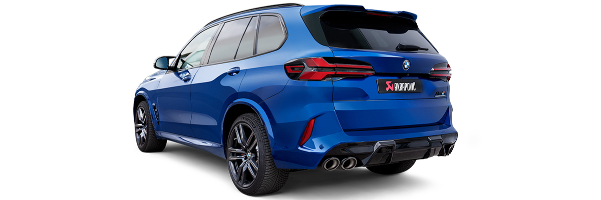 Выхлопные системы Akrapovic BMW X5M F95 2025 2024 2023