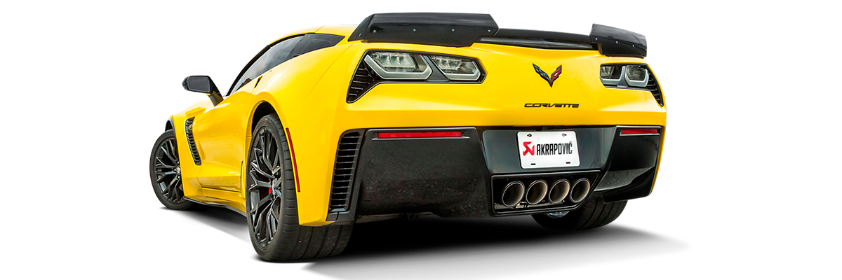 Выхлопные системы Akrapovic Chevrolet Corvette C7