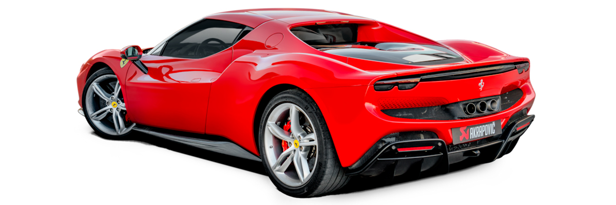 Выхлопные системы Akrapovic Ferrari 296