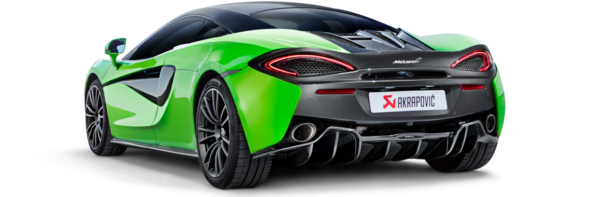 Выхлопные системы Akrapovic McLaren 570S / 570GT