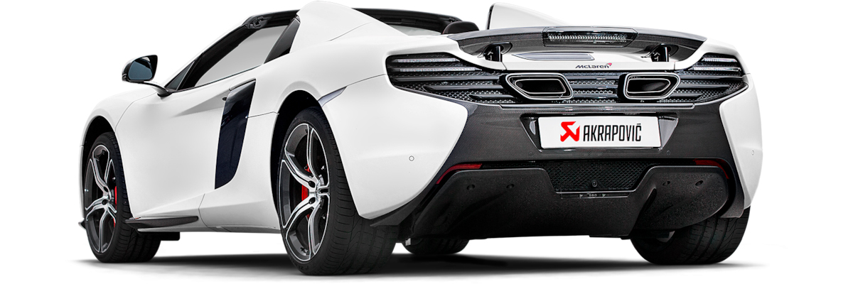 Выхлопные системы Akrapovic McLaren 650S