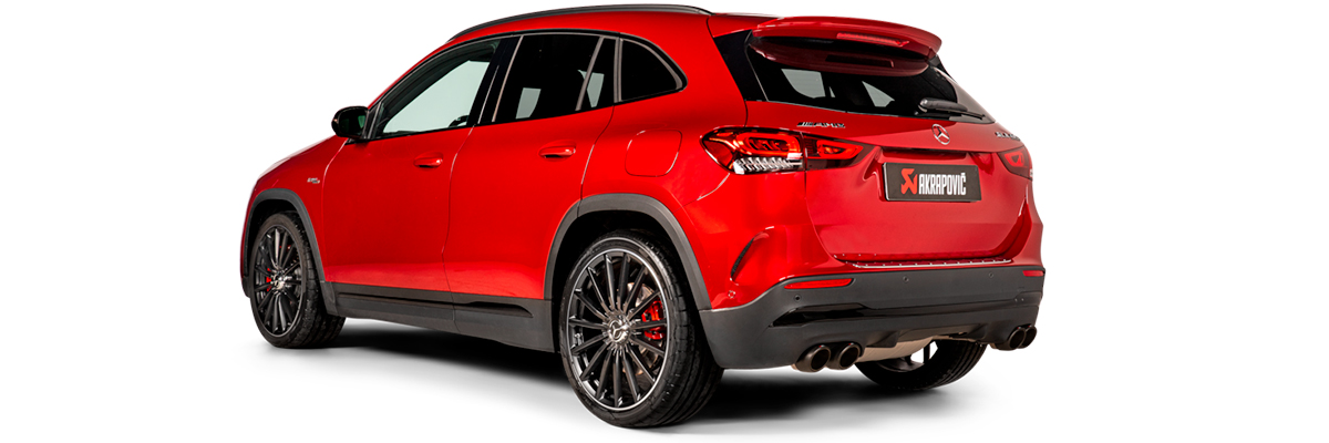 Выхлопные системы Akrapovic Mercedes-Benz GLA45 AMG H247