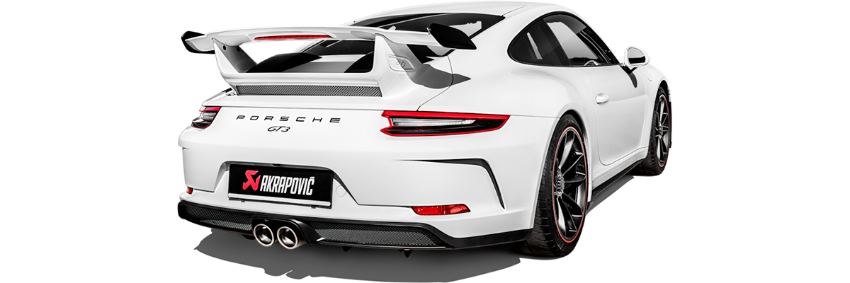 Выхлопные системы Akrapovic Porsche 911 991.2 GT3