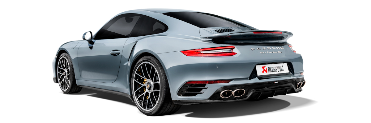 Выхлопные системы Akrapovic Porsche 911 991.2 Turbo / Turbo S