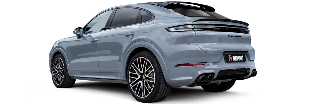 Выхлопные системы Akrapovic Porsche Cayenne Coupe S / GTS / Turbo E-Hybrid E3.2