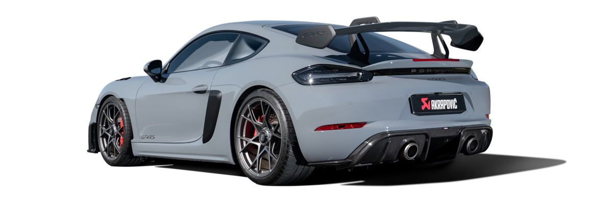 Выхлопные системы Akrapovic 718 Cayman GT4 RS / Spyder
