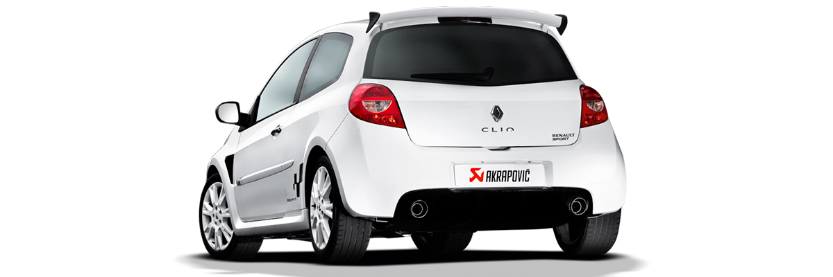 Выхлопные системы Akrapovic Renault Clio RS III