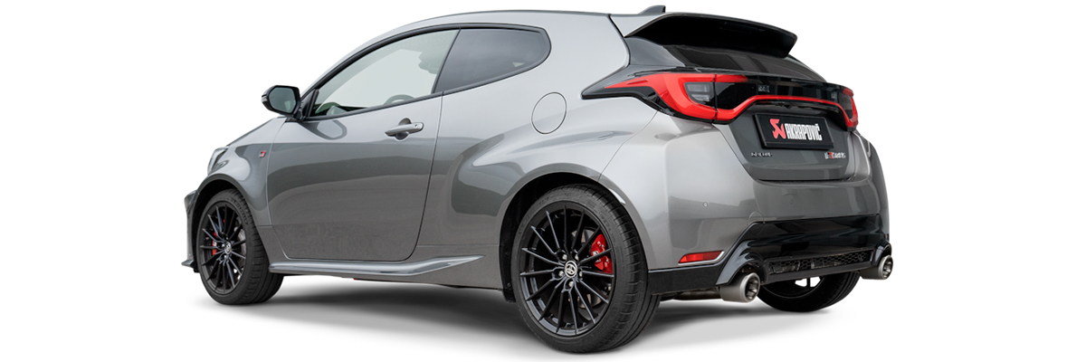 Выхлопные системы Akrapovic Toyota GR Yaris
