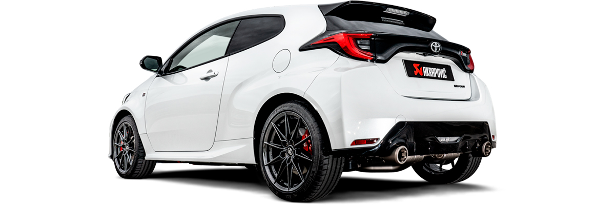 Выхлопные системы Akrapovic Toyota GR Yaris