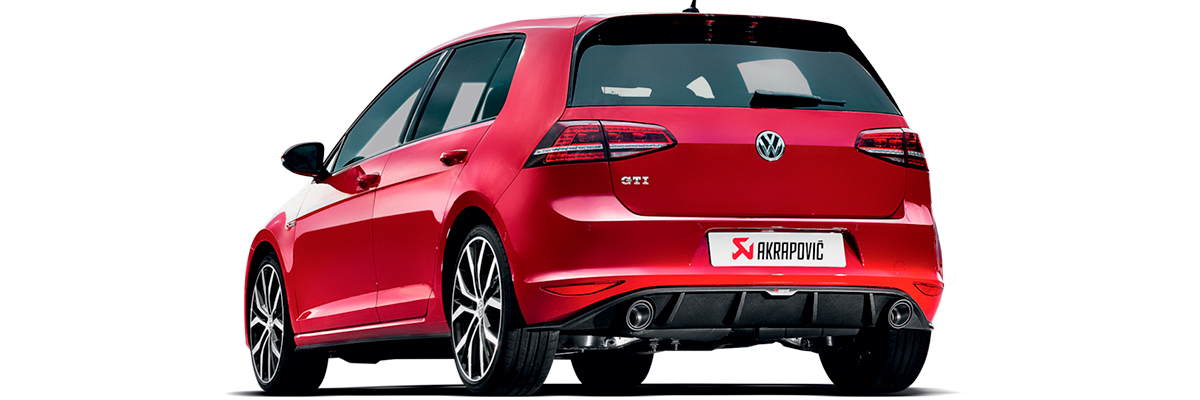 Выхлопные системы Akrapovic VW Golf 7